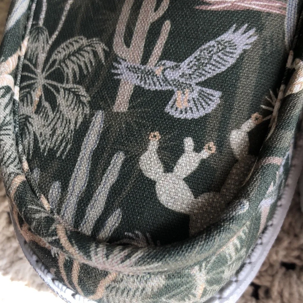 Men’s HEY Dude Wally Funk Oasis Slip Ons SIZE 12 - Picture 10 of 16